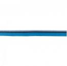 Paspelband - dreifarbig - blau/dunkelblau/hellblau - 18 mm